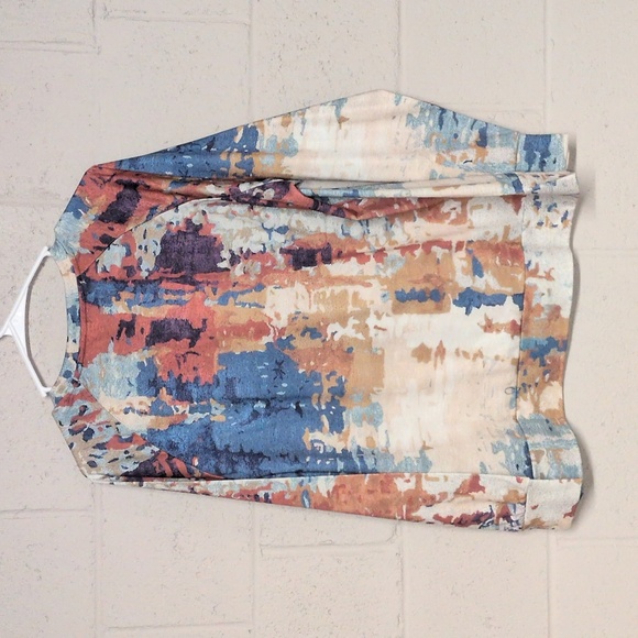 Women's Casual Multi-Color Crewneck Lightweight Sweatshirt Size XXL NWT - Picture 5 of 5